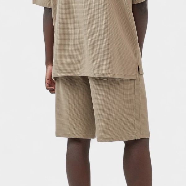 Herren Relaxed Fit/Loose Fit Jogginghose Shorts – Bild 2