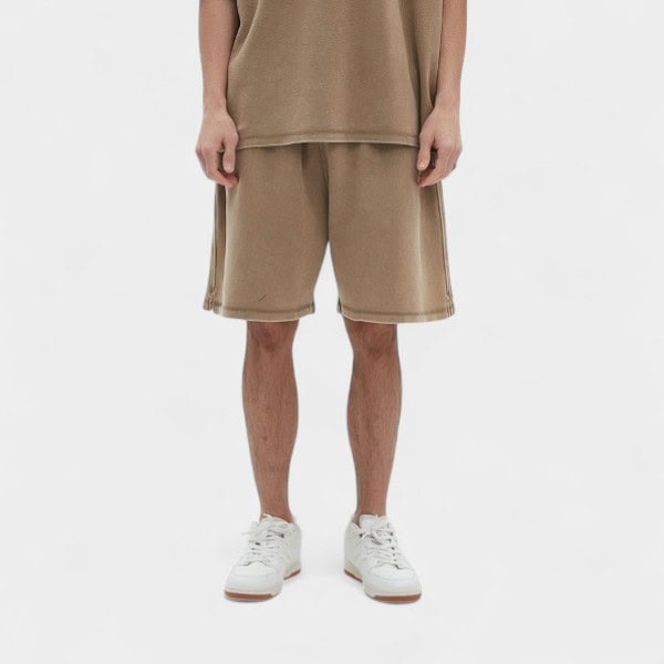 Herren Regular Fit Jogginghose Shorts – Bild 2