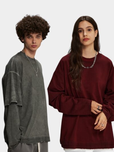 Unisex Oversized Long sleeves T-Shirt