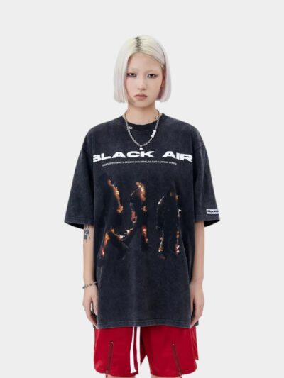 Women's Artistic print Short sleeves T-Shirt