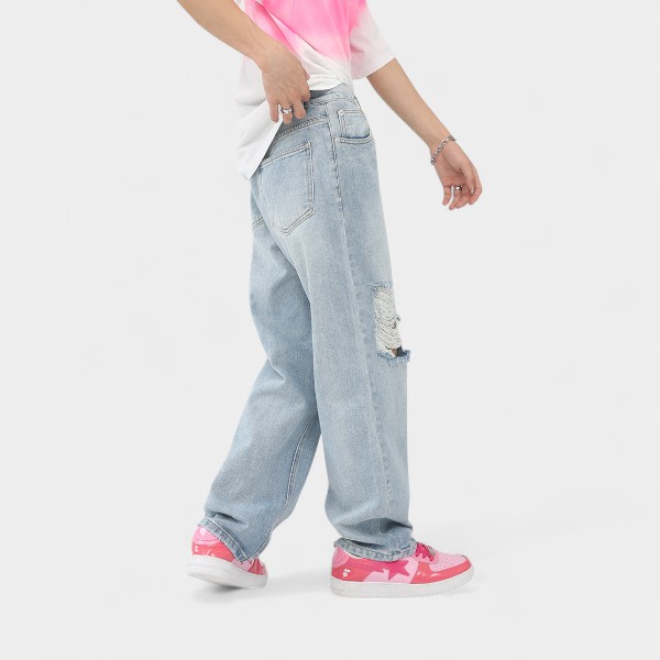 Herren Jeans mit Relaxed Fit/Loose Fit – Bild 4