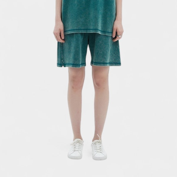 Herren Regular Fit Jogginghose Shorts – Bild 4