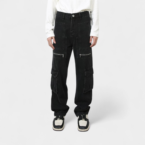 Herren Jeans mit Relaxed Fit/Loose Fit