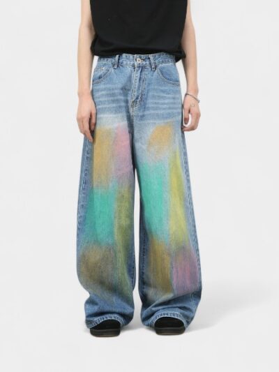 Men's Artistic print Jeans
