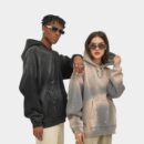 Unisex Oversized Langarm-Hoodie