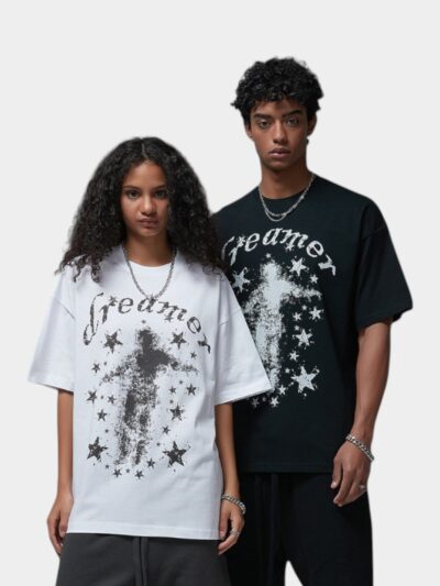 Unisex Artistic print Short sleeves T-Shirt