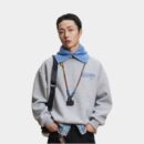 Hong Kong Style Trendy Brand Turtleneck Sweater Men's Spring and Autumn Long Sleeve Vintage Letter Printed T-Shirt