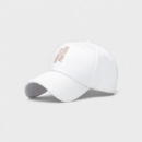 Zhenyueqi Korean new bright silver cloth solid color hat men's and women's casual baseball cap spring and summer Four Seasons sun hat