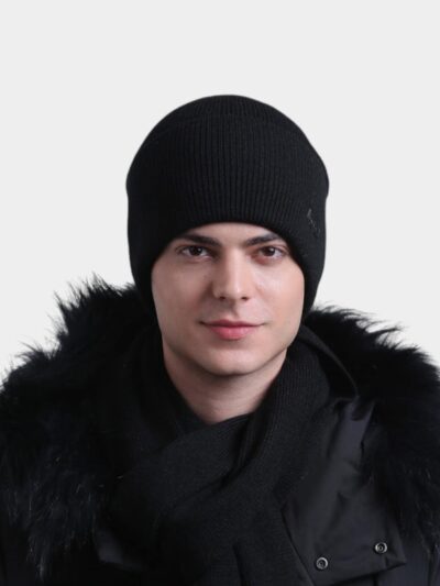 Knitted hat spot wholesale autumn and winter New Basilan wool cap men's knitted wool cap ear cap men's