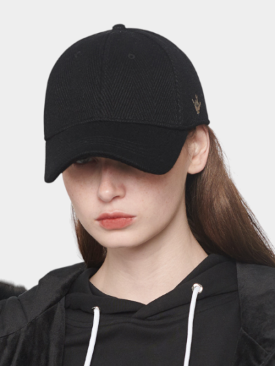 Autumn and winter baseball cap women's spot wholesale fashion brand simple Korean embroidered baseball cap warm woolen peaked cap