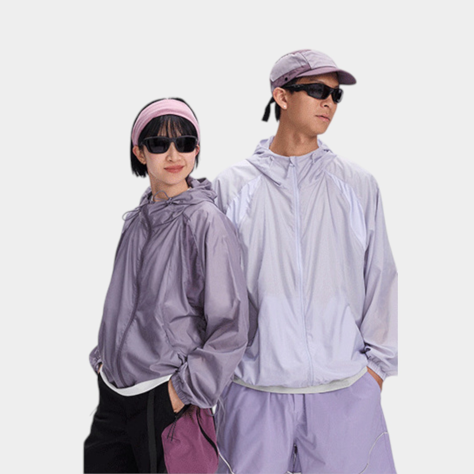 Unisex Regular Fit Windbreaker mit langen Ärmeln