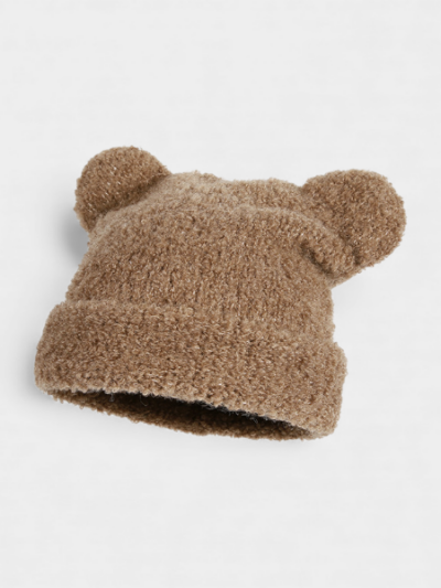 Autumn and winter New cute cute knitted hat women's wool blended warm earmuffs Japanese sweet all-match wool hat