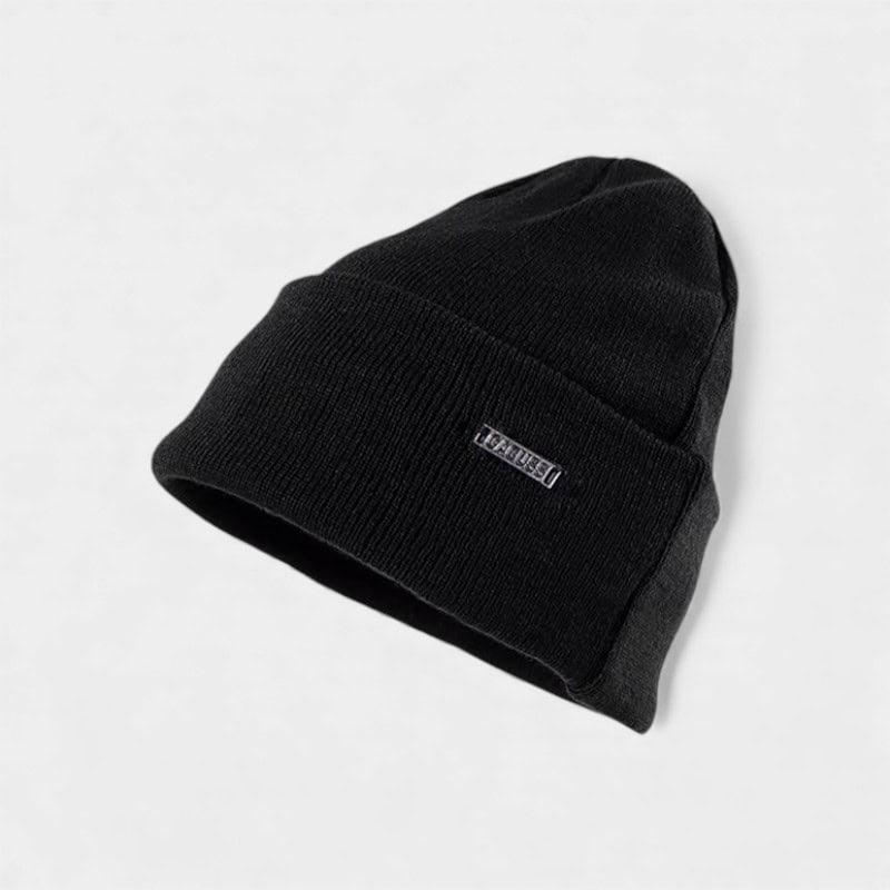 Knitted hat custom processing hat men's and women's autumn and winter cotton wool hat Korean warm casual fashion brand hat