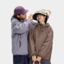 DuPont Three-proof 90 White Duck Down Half-zipper Pullover Down Jacket Neutral Outdoor Tooling Hiking Lightweight Down Jacket