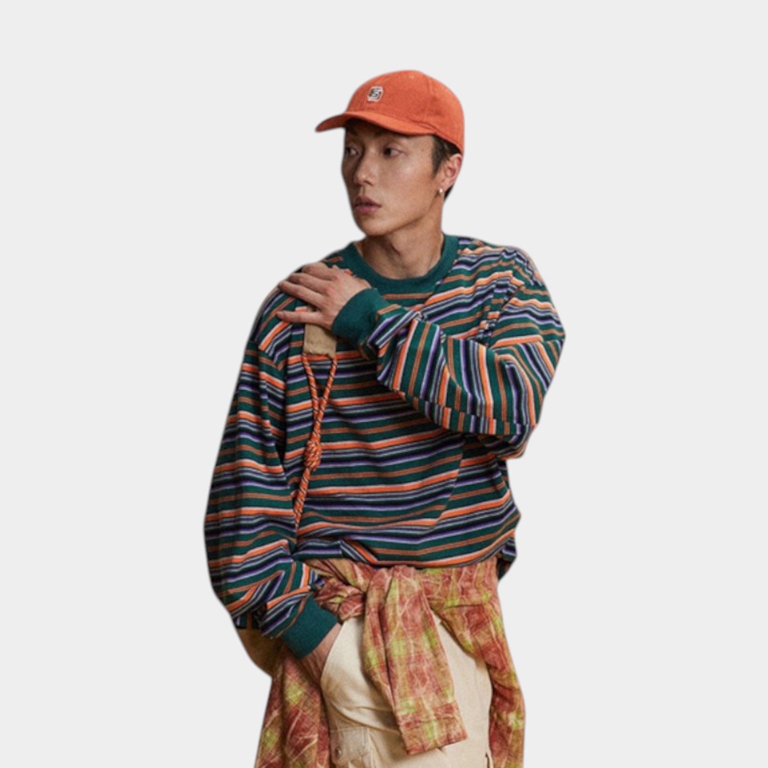 Herren Sweatshirt mit Textdruck und langen Ärmeln – Bild 4