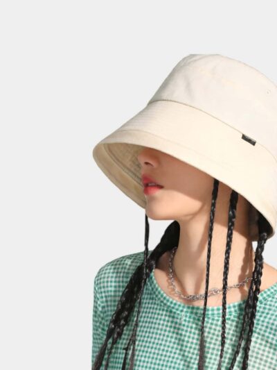 Four seasons fisherman hat women's new spot wholesale tide big brim face small hat big head circumference basin hat sunshade hat