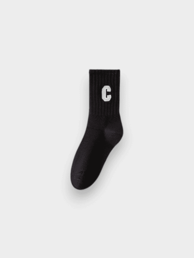 Socken mit Textdruck für Damen
