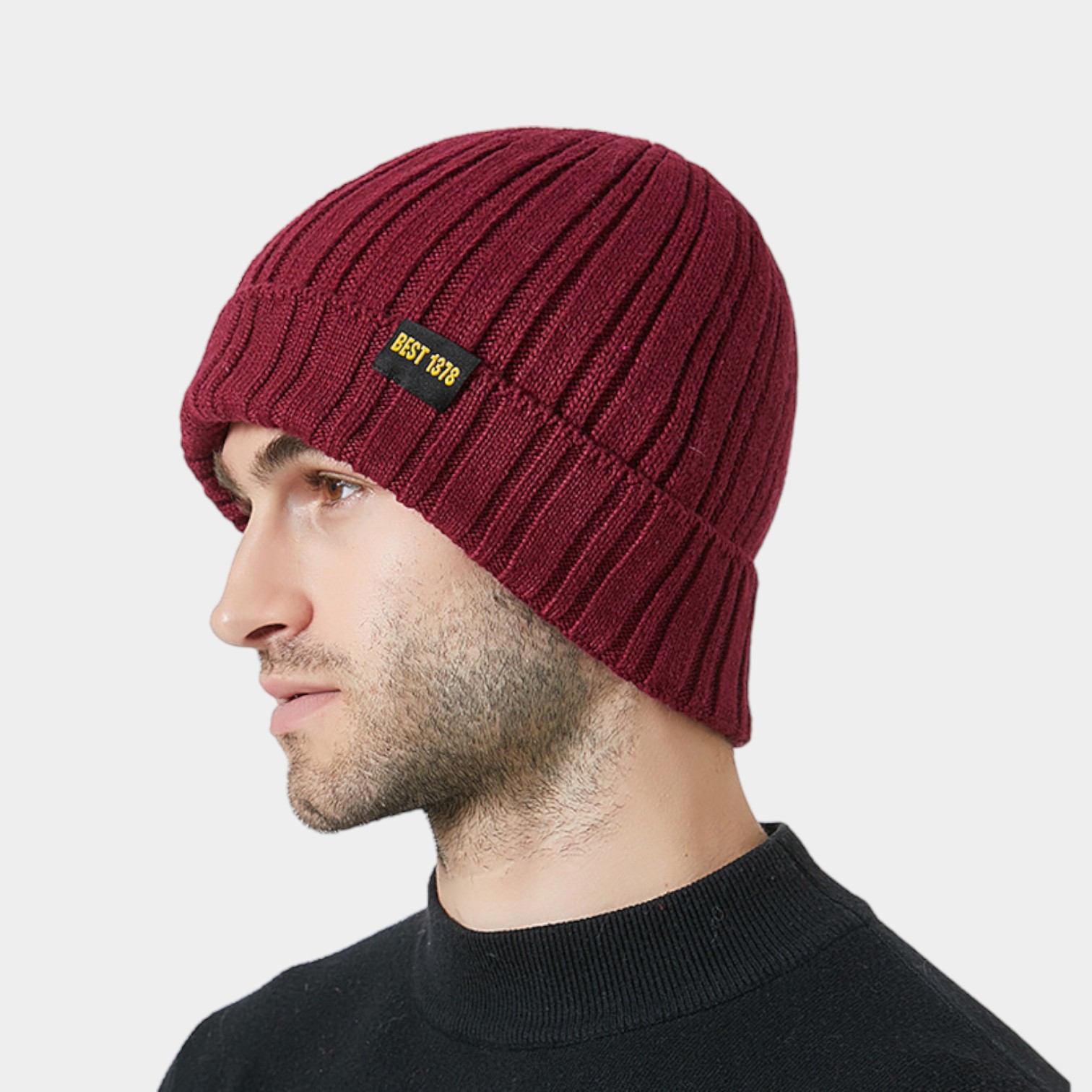 Herren Mütze mit Textdruck – Bild 5