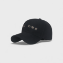 Spring and Summer Korean Style Metal Wire Embroidered Youth Cap Men's and Women's Casual Letters Sunscreen Baseball Hat