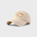 Spring and Summer New Pure Cotton Baseball Cap Women's Trendy Retro Style Couple's Cap Korean Fashion Soft Top Sunscreen Hat