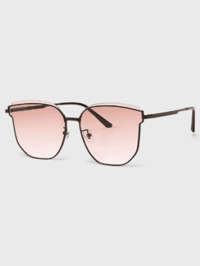 Fashion trendy personalized gradient UV-proof sunglasses Women's Travel sunshade HD nylon sunglasses 7240