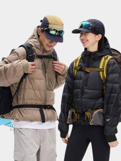 Unisex Regular Fit Langarm Steppjacke