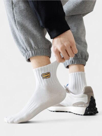 Men's Text print Sock