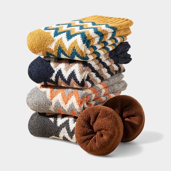 Herrensocken mit Streifenmuster – Bild 5