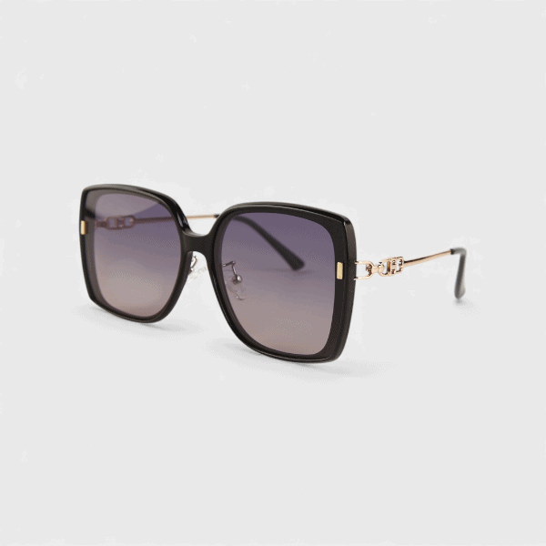 Polarized Sunglasses Women's High-end Sense Face Small Large Frame Anti-UV Sunglasses Round Face Internet-famous Same Style Fashion Glasses