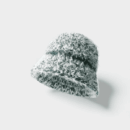 Plush Fisherman Hat Women's Autumn and Winter New Coarse Knitted Wool Hat Fashion Face Small Basin Hat Outdoor Cold-proof Warm