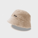 Milk Huhu Plush Thickened Fisherman Hat South Korea Autumn and Winter Ear Protection Warm Hat Girl Temperament High-grade Flat Top Basin Hat