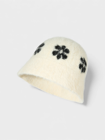 Damen Fischerhut mit Blumenmuster