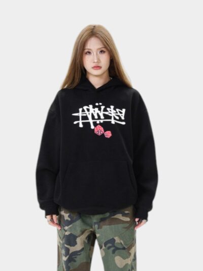 Women's Text print Long sleeves Hoodie