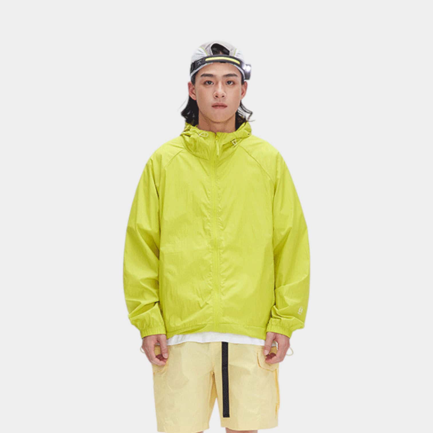 Unisex Regular Fit Windbreaker mit langen Ärmeln – Bild 2