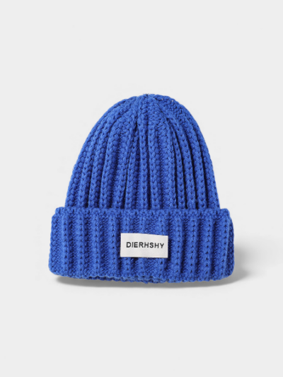 Korean New English Standard Wool Hat Children's Casual All-match Fashion Knitted Hat Solid Color Ear Warmer Cap