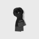 Autumn and Winter new men's scarf wool blended warm neck protection scarf fashionable contrast color Japanese simple knitted scarf