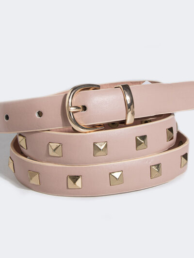 Women's Belt Rivet Fashion Thin Belt Foreign Trade All-match Casual Women's Belt - copy