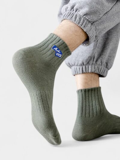 Socks Boys Pure Cotton Odor-proof Short Socks Summer Sports Sweat Absorbing Short Xinjiang Cotton Socks Large Size High School Students Socks