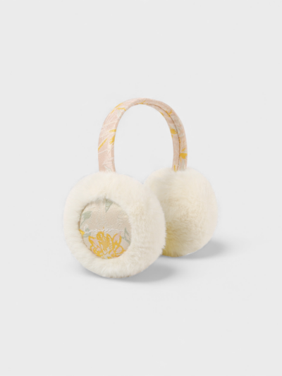 Damen-Ohrenschützer mit Blumenmuster