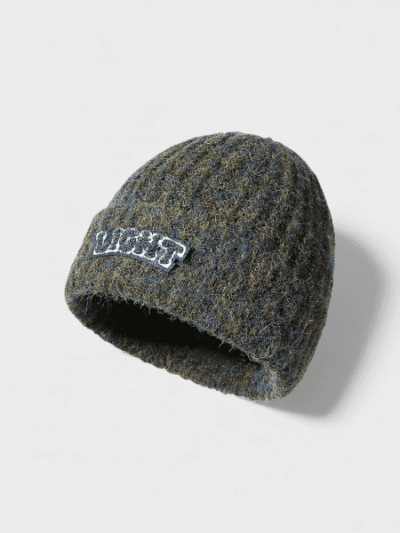 Big Head Wool Hat Women's Autumn and Winter Warm Knitted Hat Fashionable All-match Cold Hat Men's All-match Pullover Hat Heap Hat