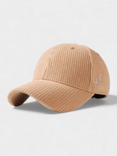Autumn and Winter Style Drawling Warm Baseball Cap Women's Maillard Cap Korean Style Casual All-match Face Shown Small Couple Cap