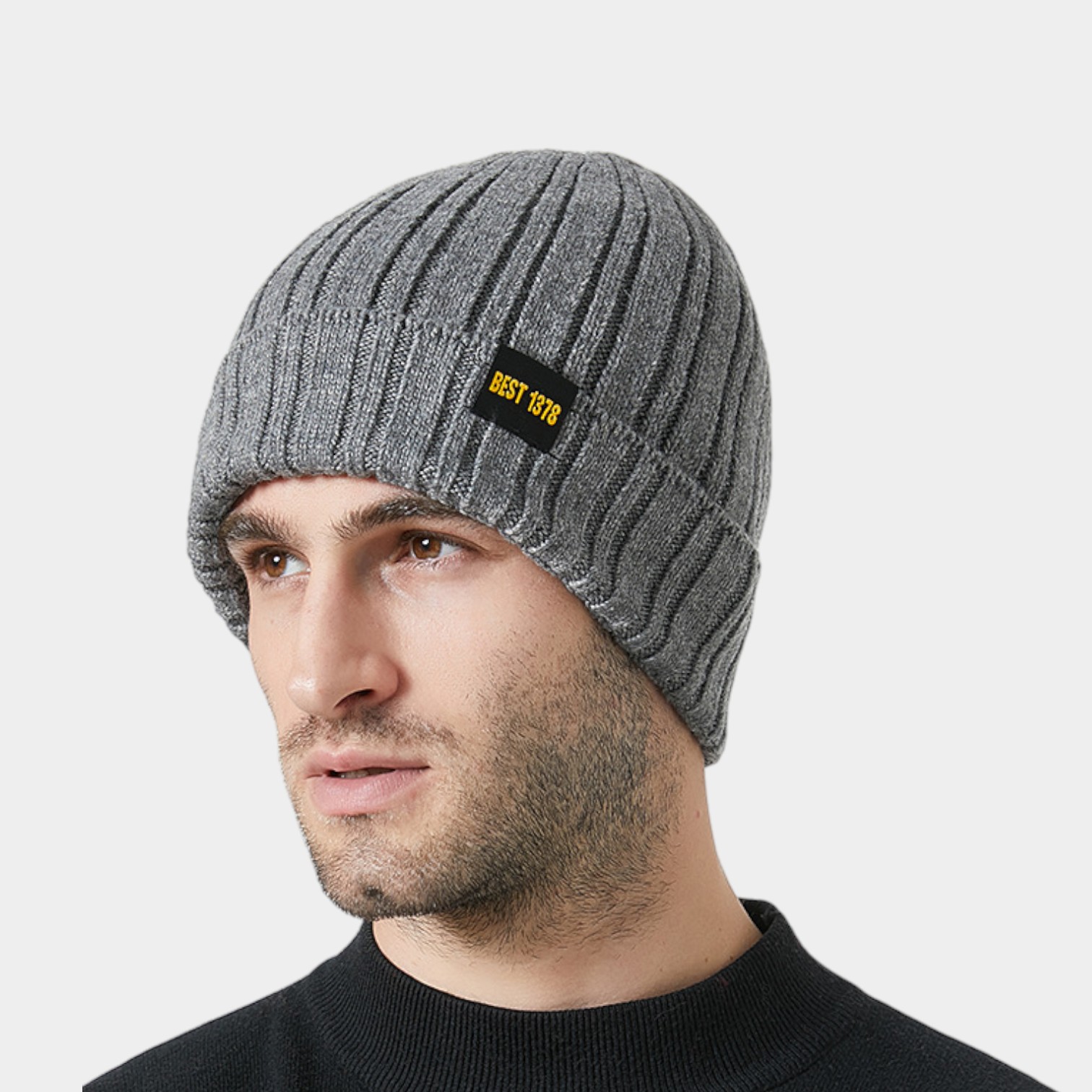 Herren Mütze mit Textdruck – Bild 3