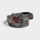 Damen Gürtel mit Blumenmuster für Freizeitkleidung