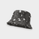 Spring and Summer INS style Denim fisherman hat female personality trend ripped sun hat male Korean fashion face-looking small basin hat