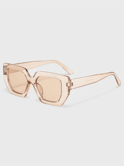 Polygon large frame European and American 5480 hot girls take photos to show face small sun-proof sunglasses personality fashion hip hop sunglasses