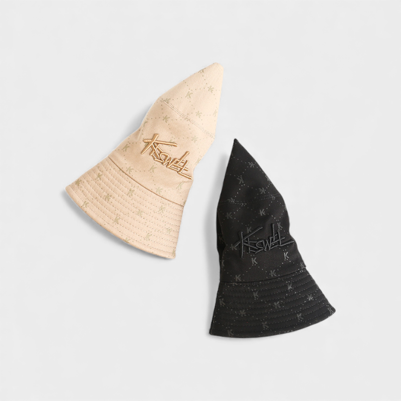 Herren Bucket Hat mit Textdruck – Bild 4