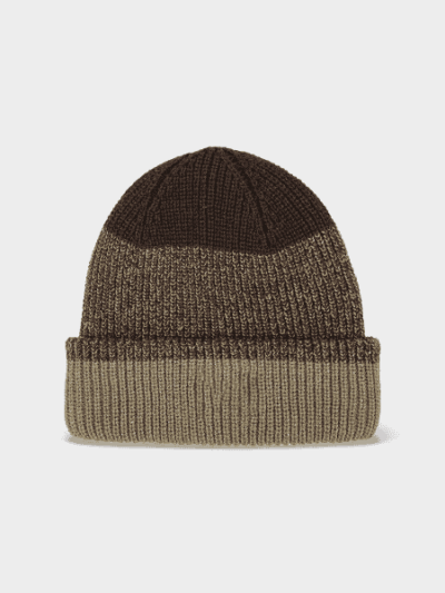 Cross-border wholesale recycled environmental protection in stock cold hat autumn and winter flanging warm knitted hat men and women fashion outdoor wool hat