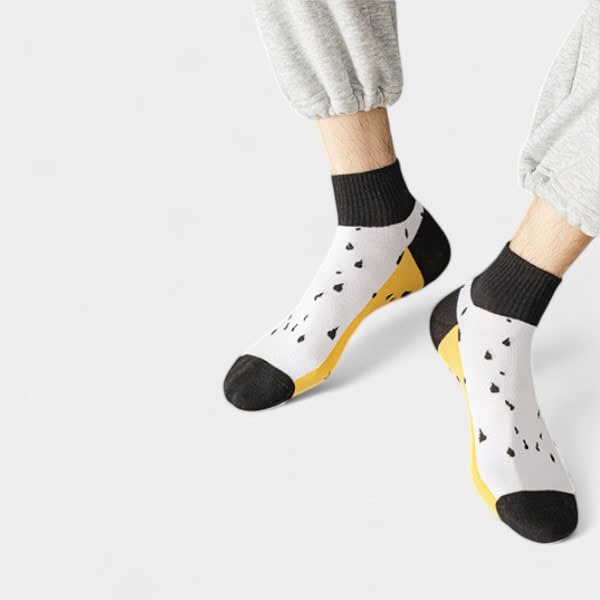 Socks for Boys Teenagers Students Pure Cotton Odor-proof Sports Socks Summer Thin Short Socks Junior High School Students Basketball Fashionable Socks for Boys