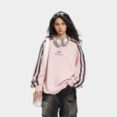 Damen Sweatshirt mit Textdruck und langen Ärmeln