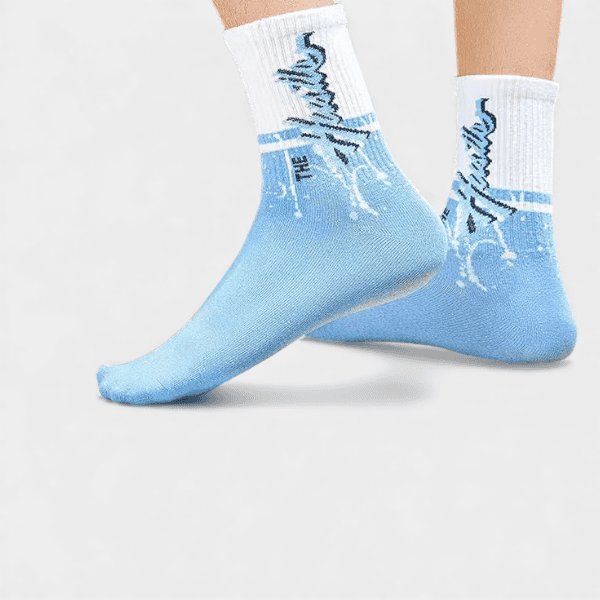 Socken mit Textdruck für Damen – Bild 3